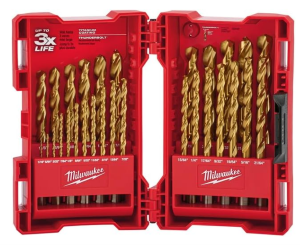 48-89-0012 Juego de brocas recubiertas de titanio THUNDERBOLT® (29 piezas)